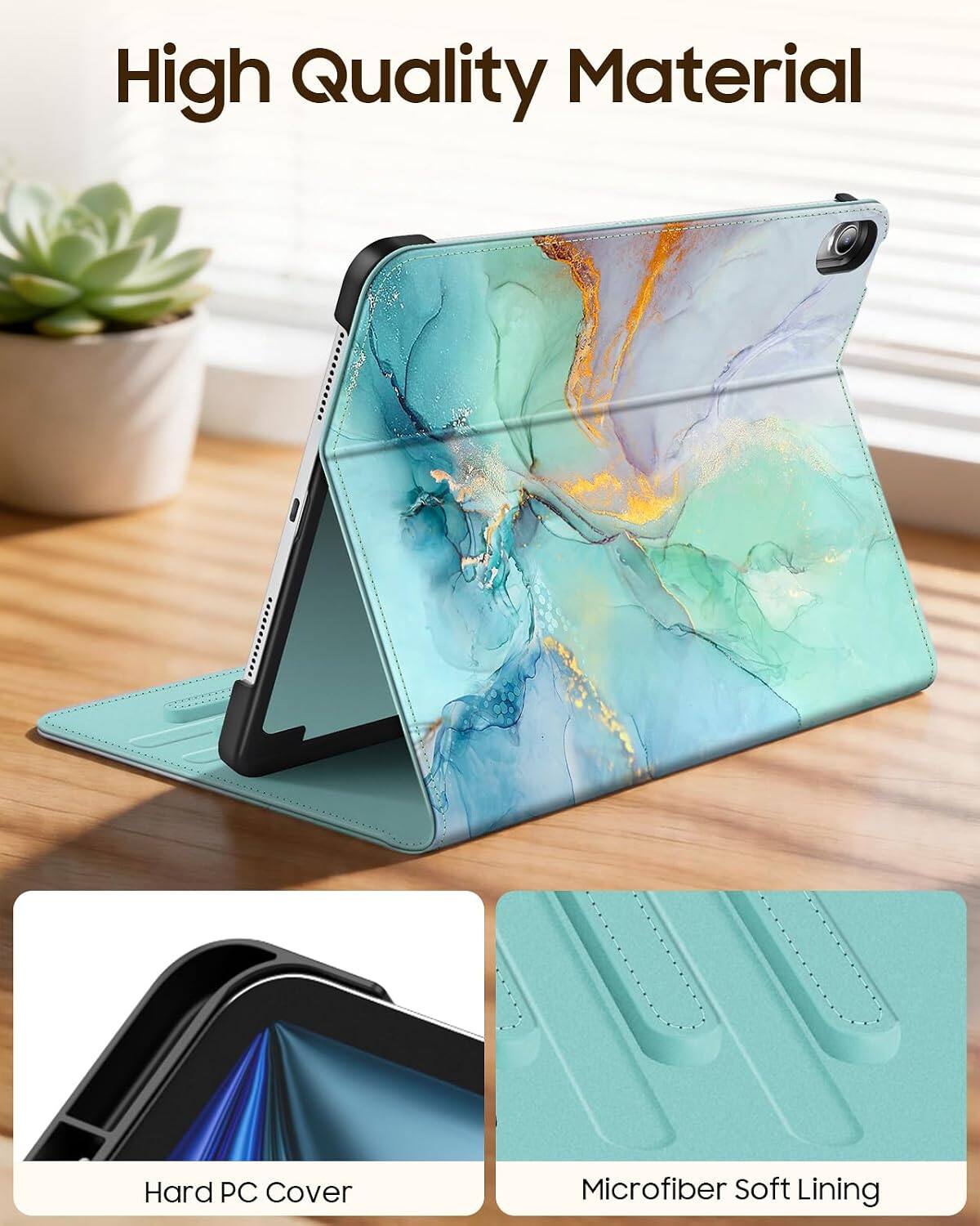 High Quality Material  
Hard PC Cover  
Microfiber Soft Lining