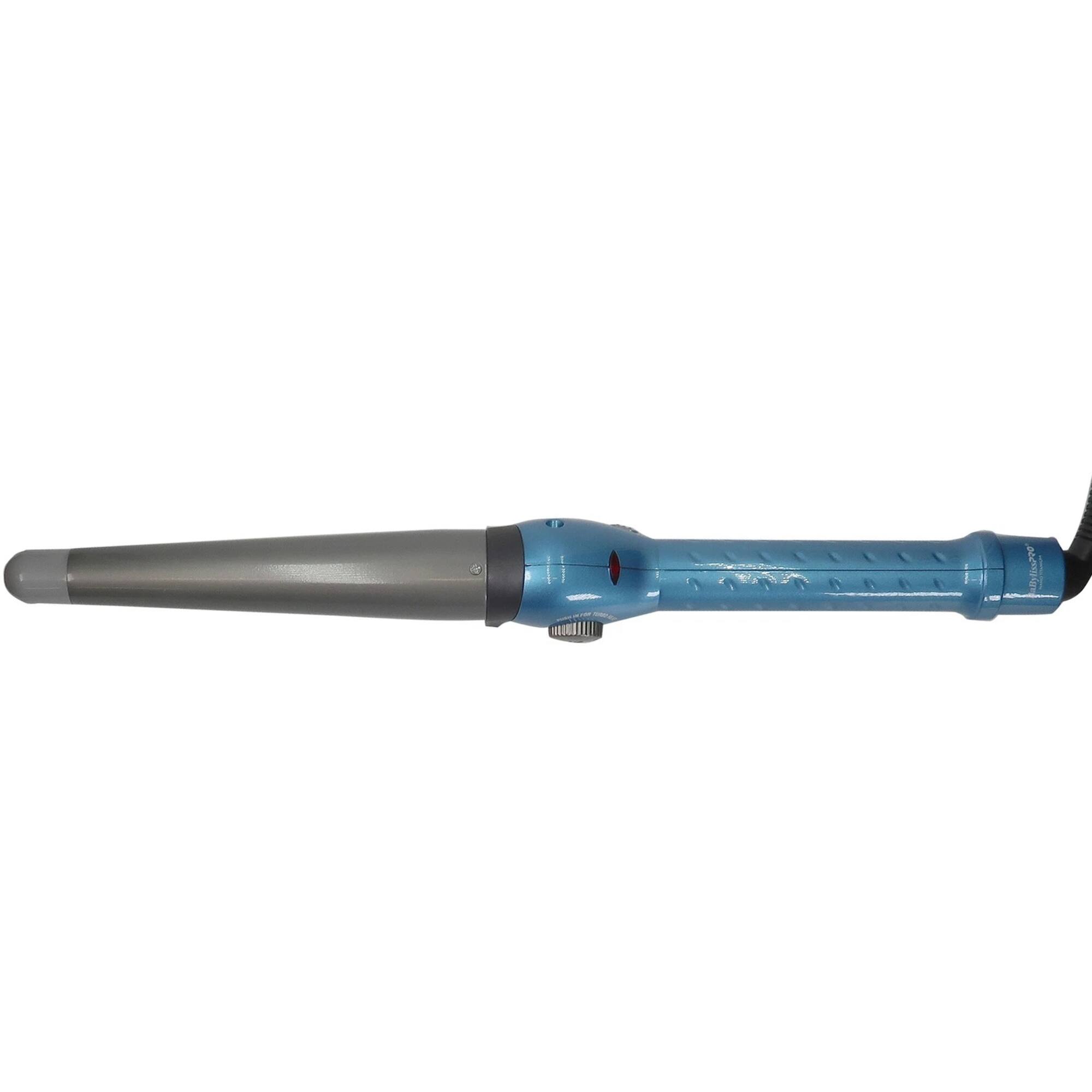 Alt View 2. Babyliss - Conair BNT125TB Blue Curling Iron 1 1/4" Tapered Babyliss.