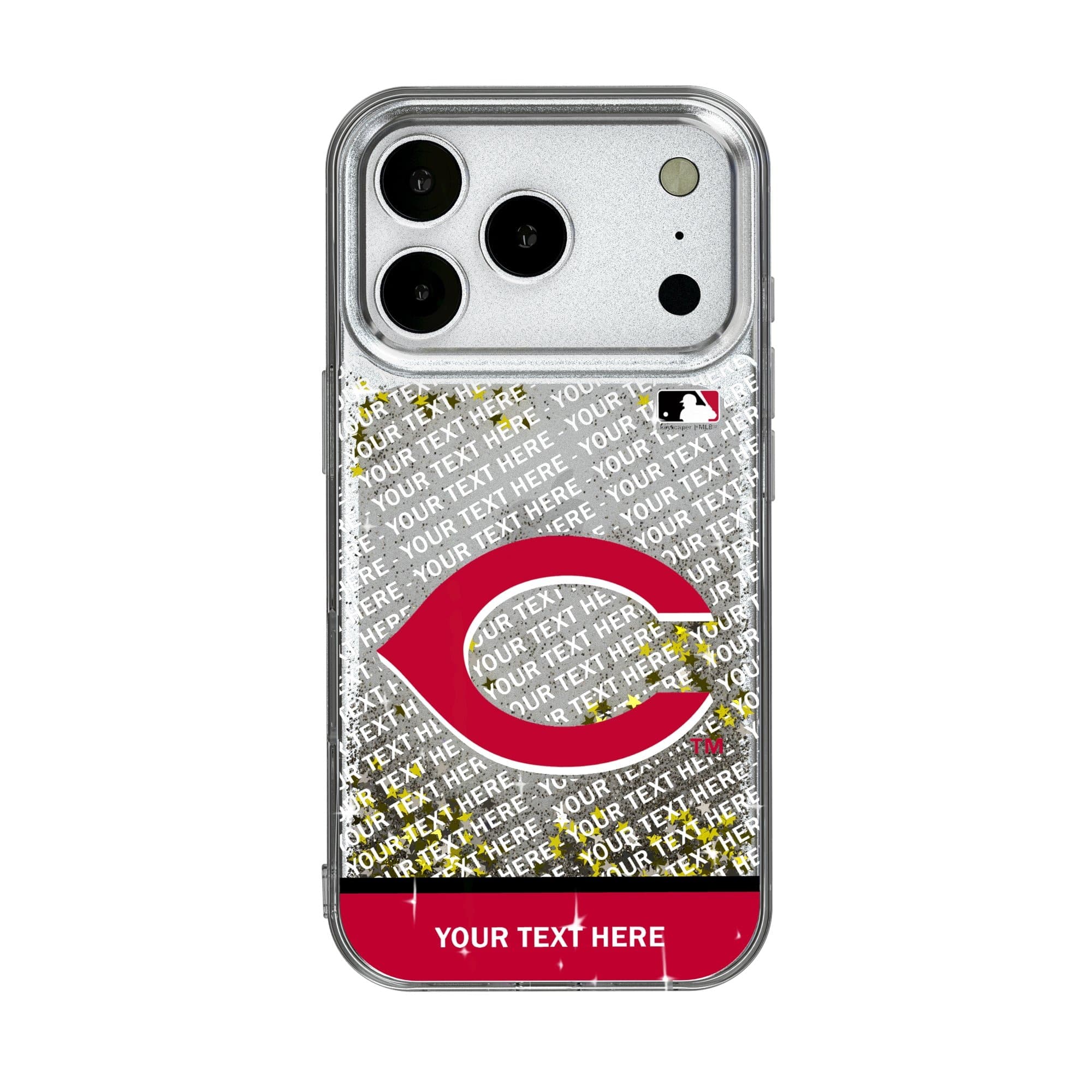 Keyscaper - MLB - Cincinnati Reds iPhone Personalized Glitter Case - 13 - Multicolor price history on PriceWatchPro