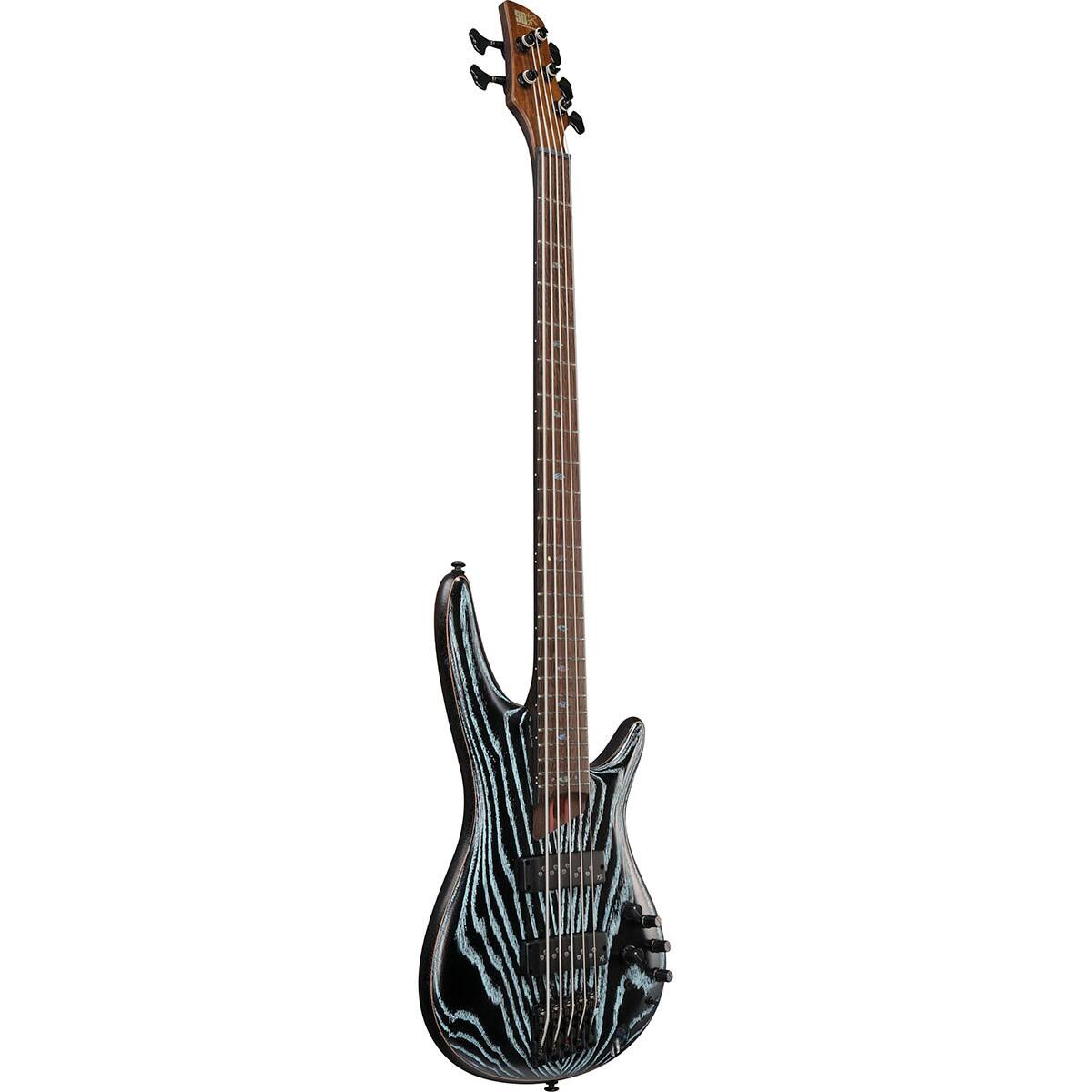 Alt View 2. Ibanez - Ibanez SR Premium 5str Electric Bass w/Bag - Aqua Wave Low GlossSR Premium 5str Electric Bass w/Bag - Aqua Wave Low.