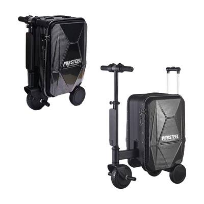 Pursonic Smart Rideable Motorized Suitcase Electric Luggage Pursonic Smart Rideable Motorized Suitcase Electric Luggage