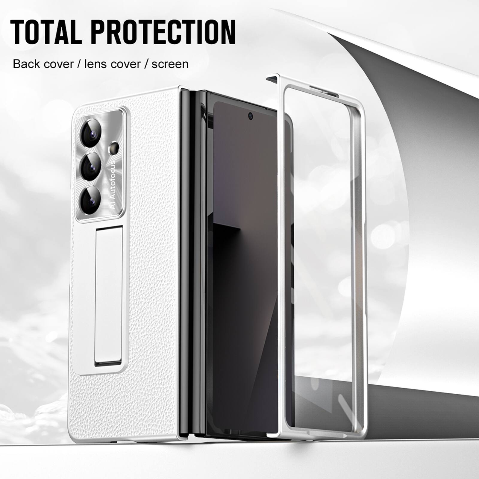 TOTAL PROTECTION  
Back cover / lens cover / screen