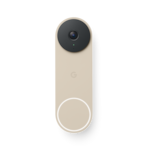 Google - Nest Doorbell (wired, 3rd gen) - Latest Model - 2K Video and Gemini - Linen