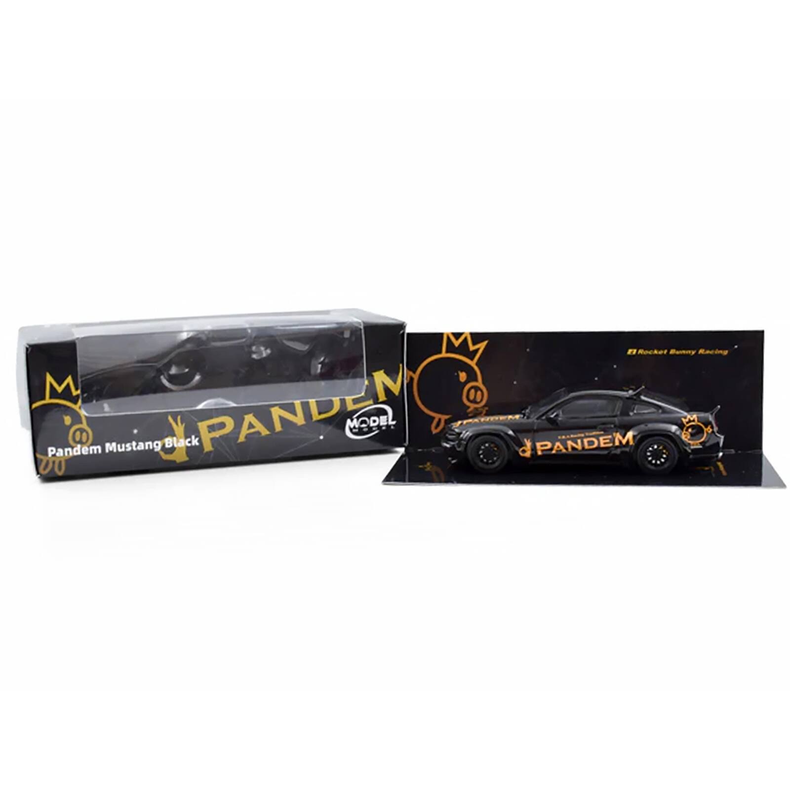 M "Pandem Mustang Black" PANDEM MODEL  
Rocket Bunny Racing