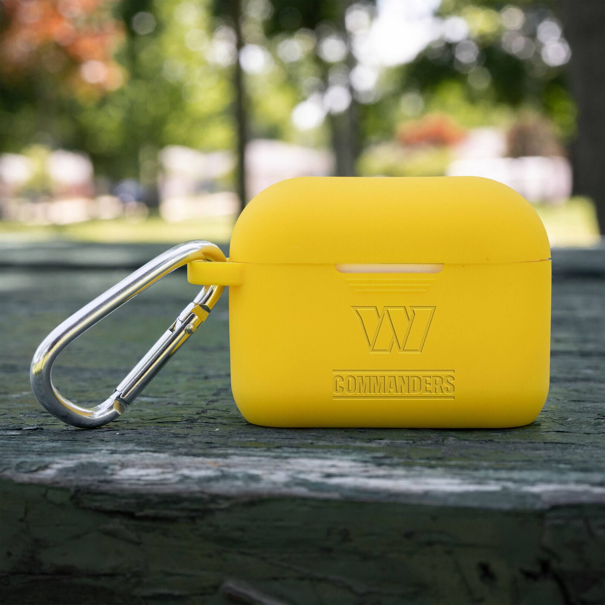 Alt View 1. Artinian - Washington Commanders Silicone Airpods Pro Case Cover - No Size - Multicolor.