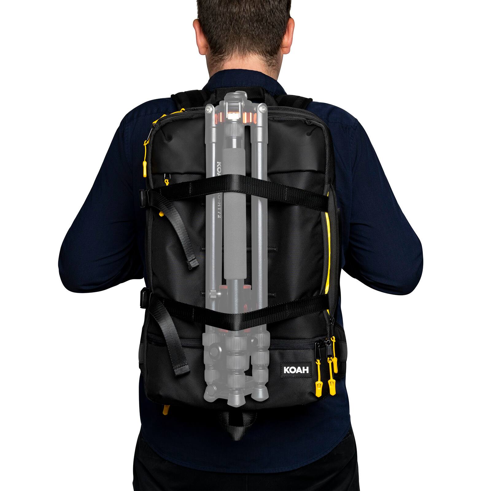 Back. Koah - Koah Stillwell Avant-Garde Rover Camera Backpack.