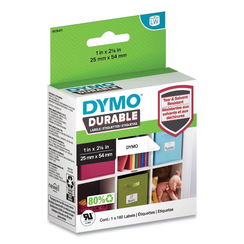 DYMO - 1976411 LW 1 in. x 2.12 in. Durable Multi-Purpose Labels - White price history on PriceWatchPro