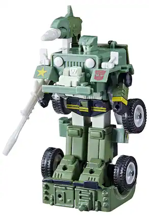 Front. Transformers - Transformers G1 Autobot Hound | Transformers G1 Reissues - Green.