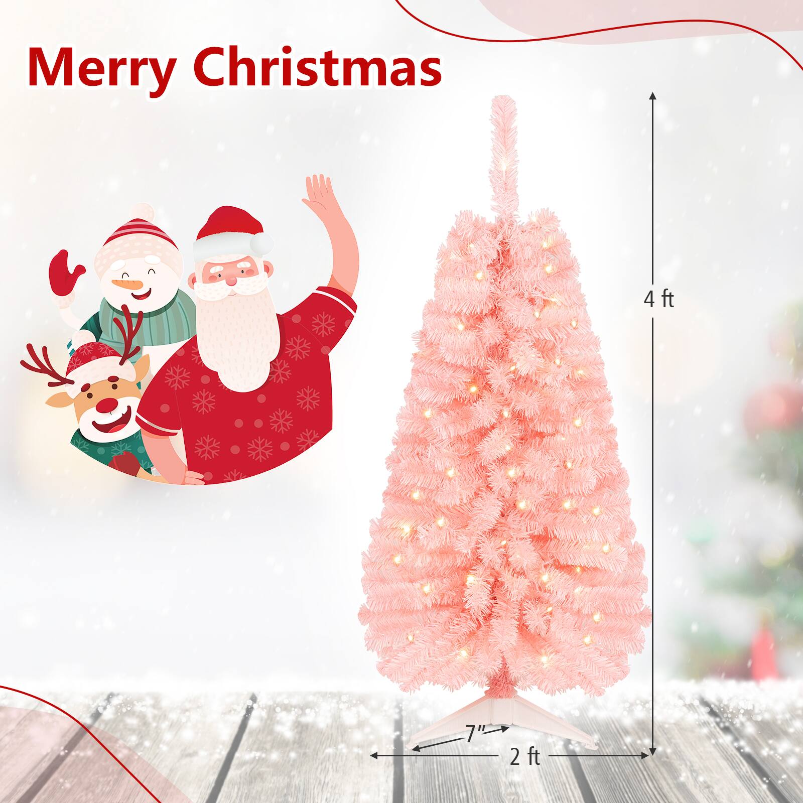Merry Christmas

4 ft

7"

2 ft