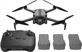 SKYROVER - X1 Fly More Combo 8K Drone with Remote Controller - Gray