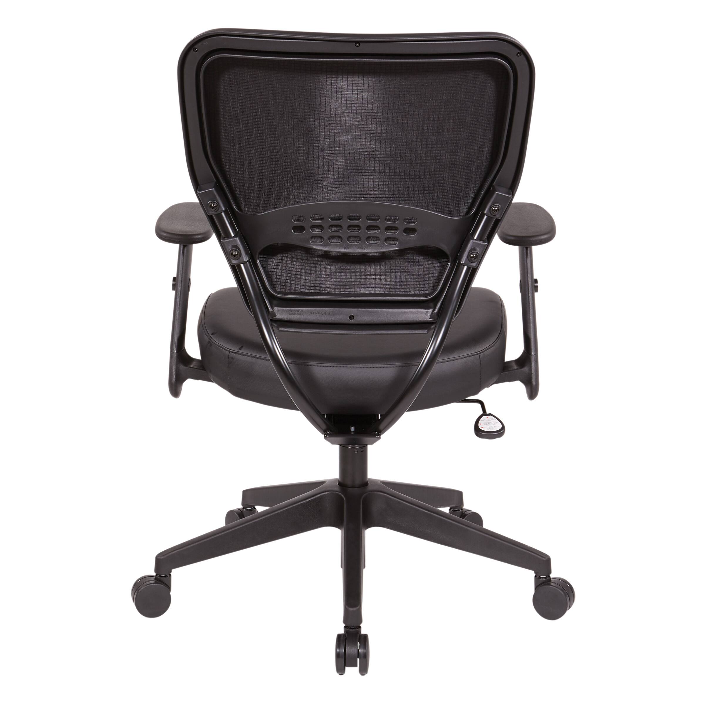 Alt View 1. Office Star Products - Silver Ion Technology Task Chair - Dillon Black.