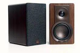 DALI - Kupid Designer Bookshelf Speakers - Dark Walnut