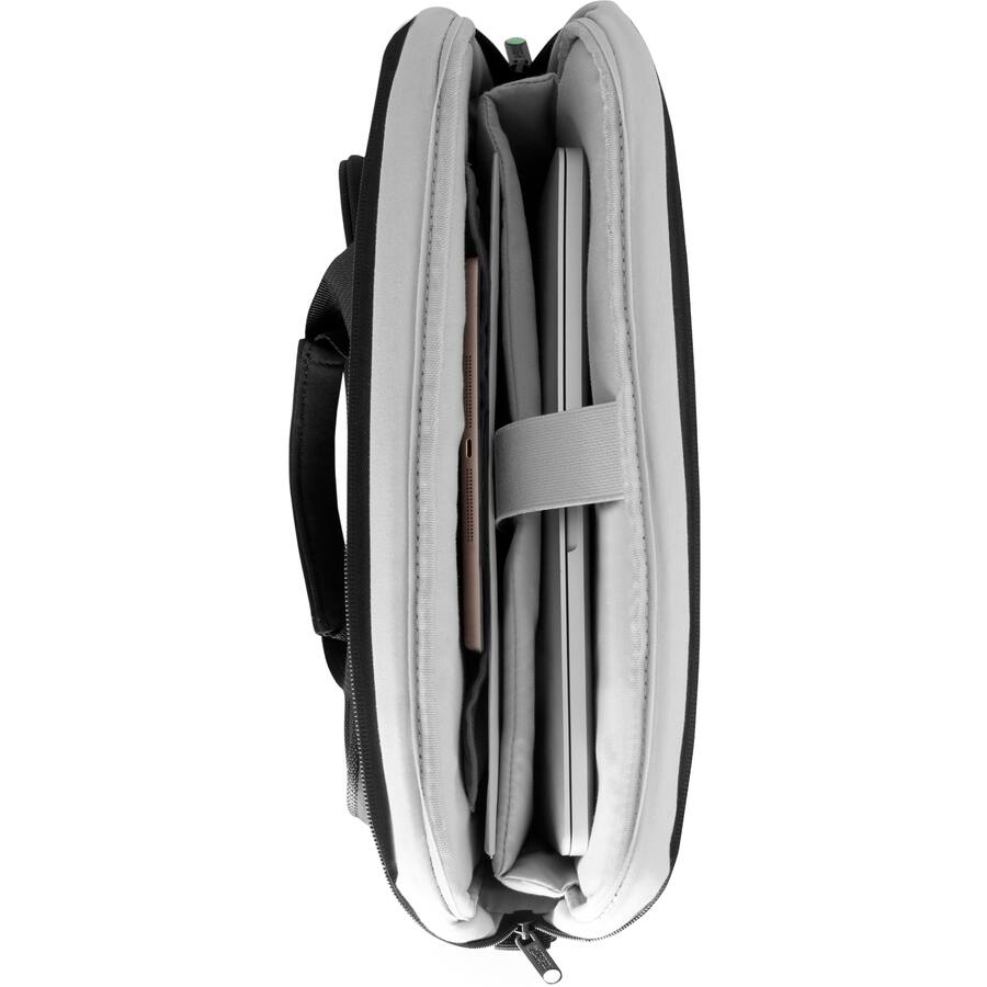 Alt View 2. Urban Factory - Urban Factory MIXEE MTC12UF Carrying Case for 12.9" Notebook - Black - Drop Resistant, Abrasion Resistant Interior - Black.