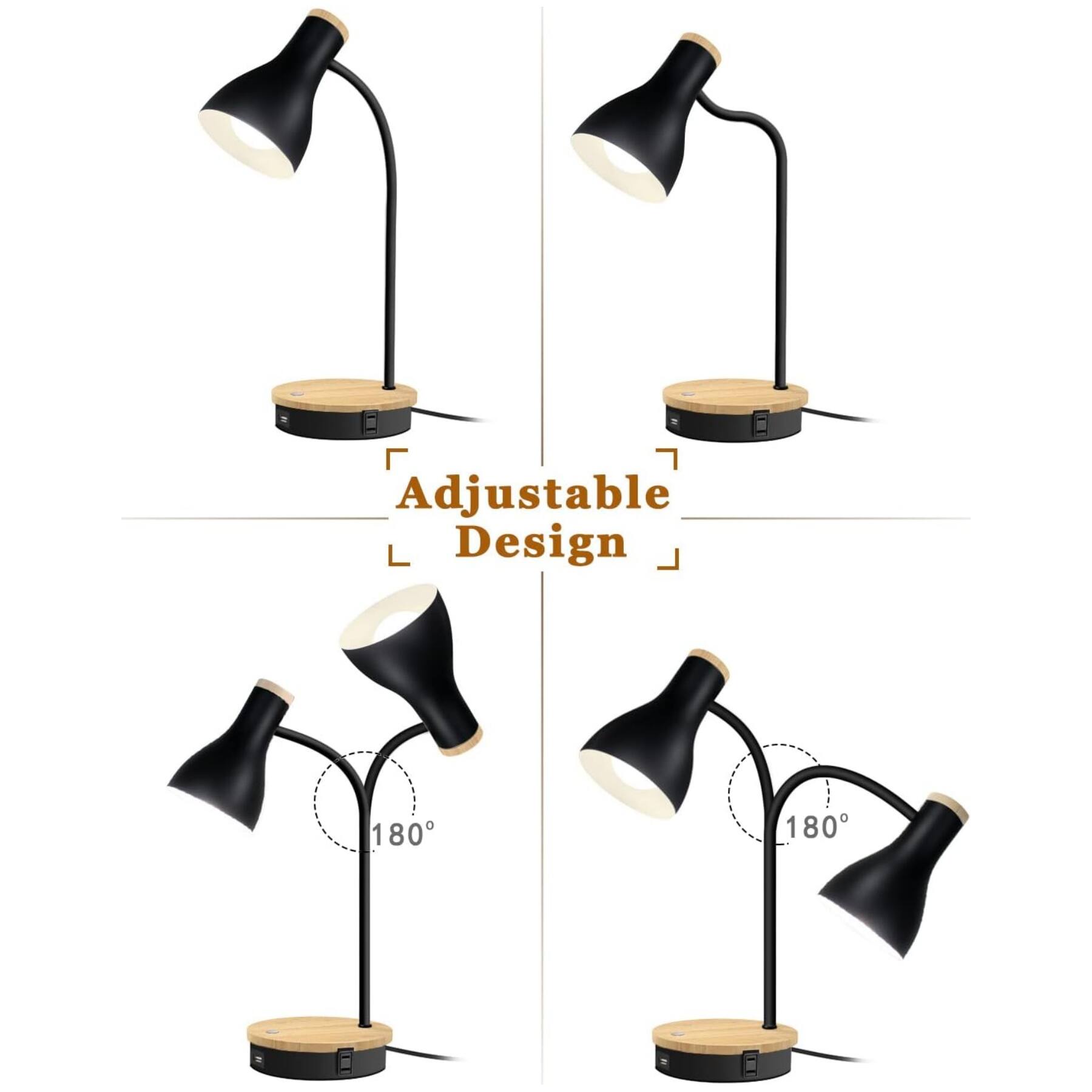 Adjustable Design  
180°