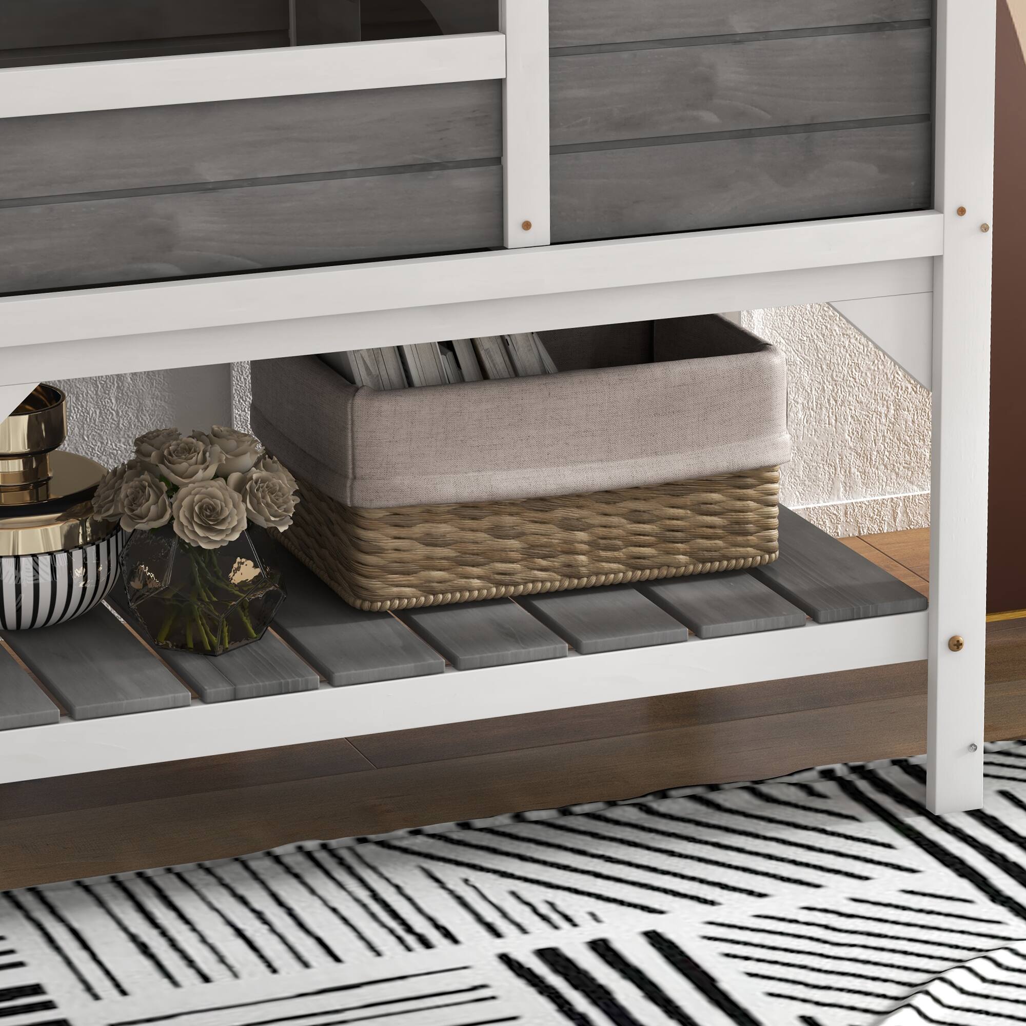 Alt View 5. Pawhut - Tortoise Habitat with Shelf Storage, Weather Protection, Gift Accessory, Reptile Enclosure, Tray, Light Support Frame.