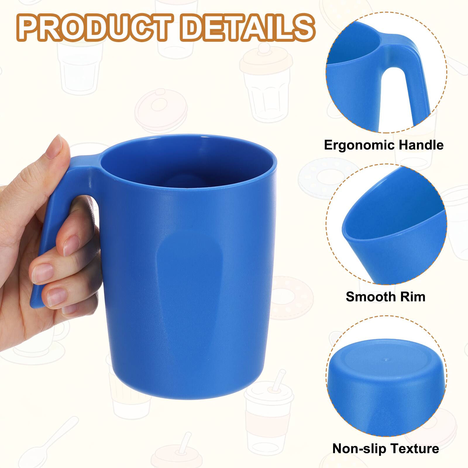 PRODUCT DETAILS

- Ergonomic Handle
- Smooth Rim
- Non-slip Texture