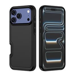 Dteck - for Apple iPhone 17 Pro Max Magnetic Shockproof Case,Drop Protection Heavy Duty Phone Cover,Compatible with Mag Safe - Black