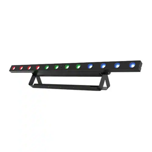 Left. Chauvet Lighting - 39" Linear Wash Light with 12 Tri-Color RGB LEDs, Bluetooth Control, 3-Zone Effects, ILS Compatibility and Power Linking.