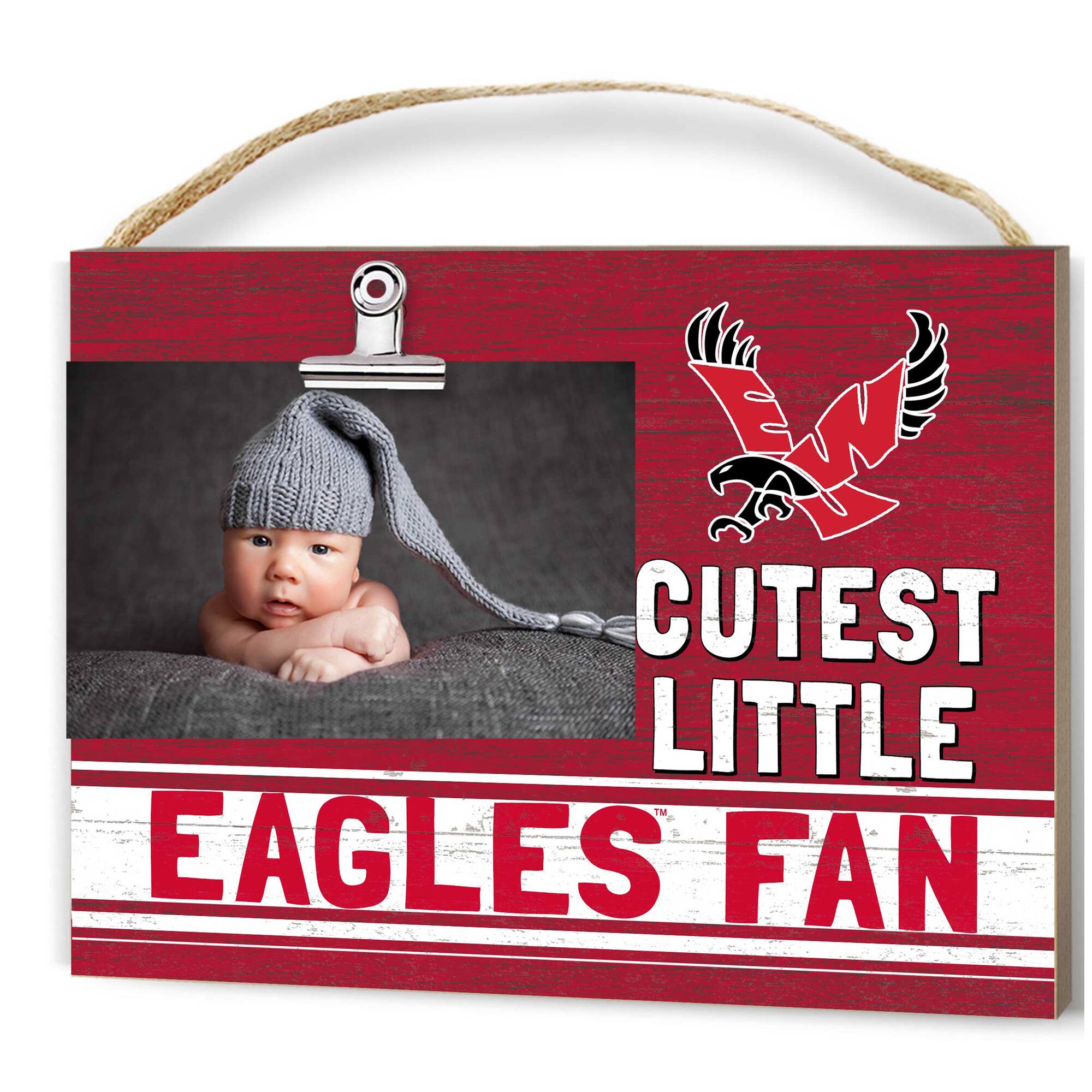 Eastern Washington Eagles 8'' x 10'' Cutest Little Fan Team Logo Clip Photo Frame