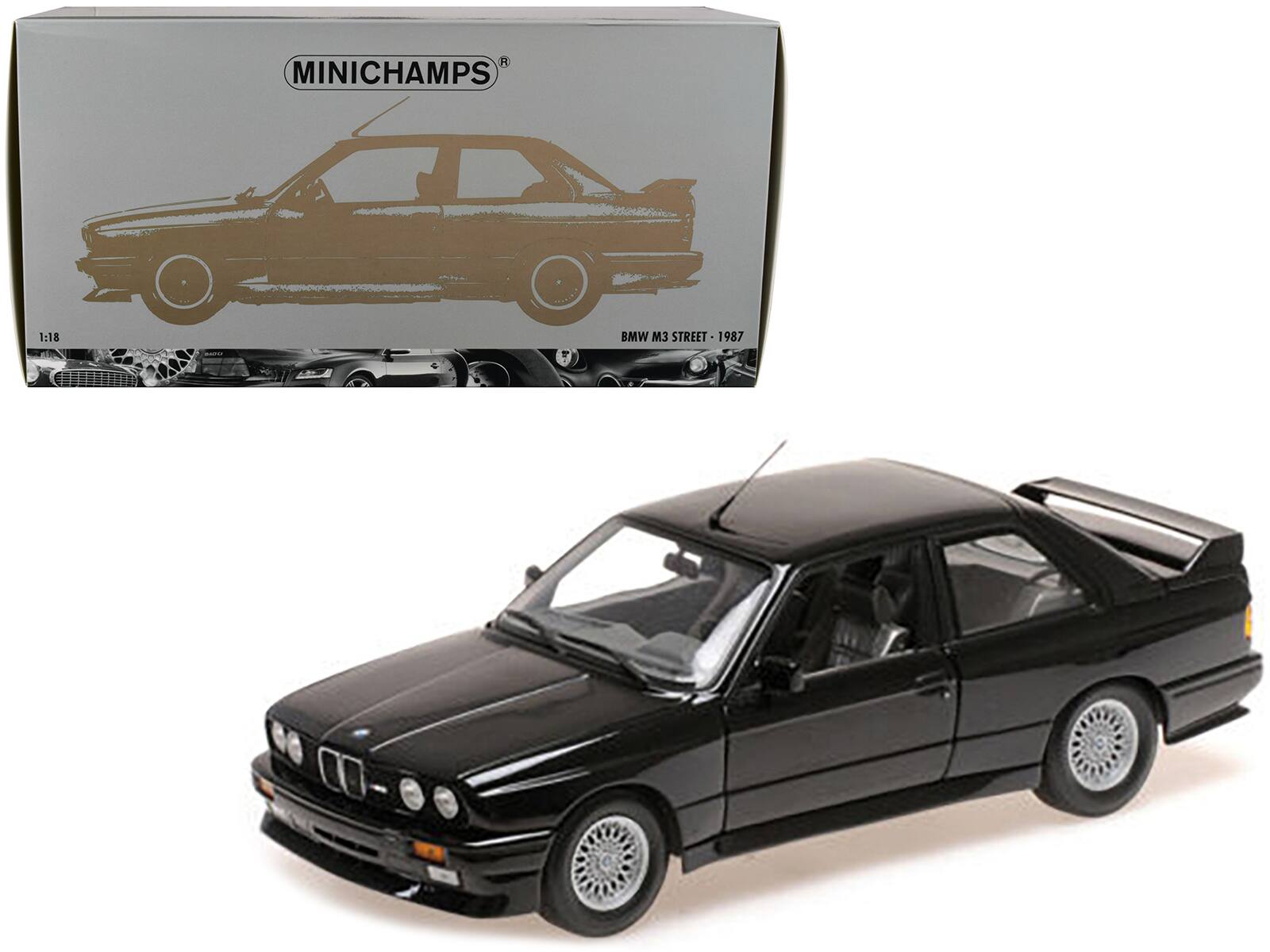 MINICHAMPS  
BMW M3 STREET - 1987  
1:18