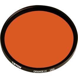 Tiffen - 49mm #21 Glass Filter - Dark Orange