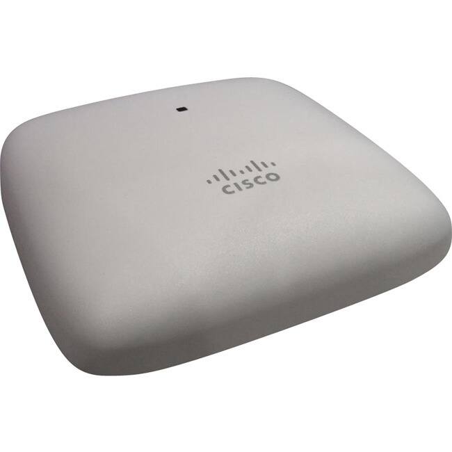 Front. Cisco Consumer Products - Cisco 240AC IEEE 802.11ac 1.69 Gbit/s Wireless Access Point - 2.40 GHz, 5 GHz - MIMO Technology - 2 x Network (RJ-45) - Unknown.