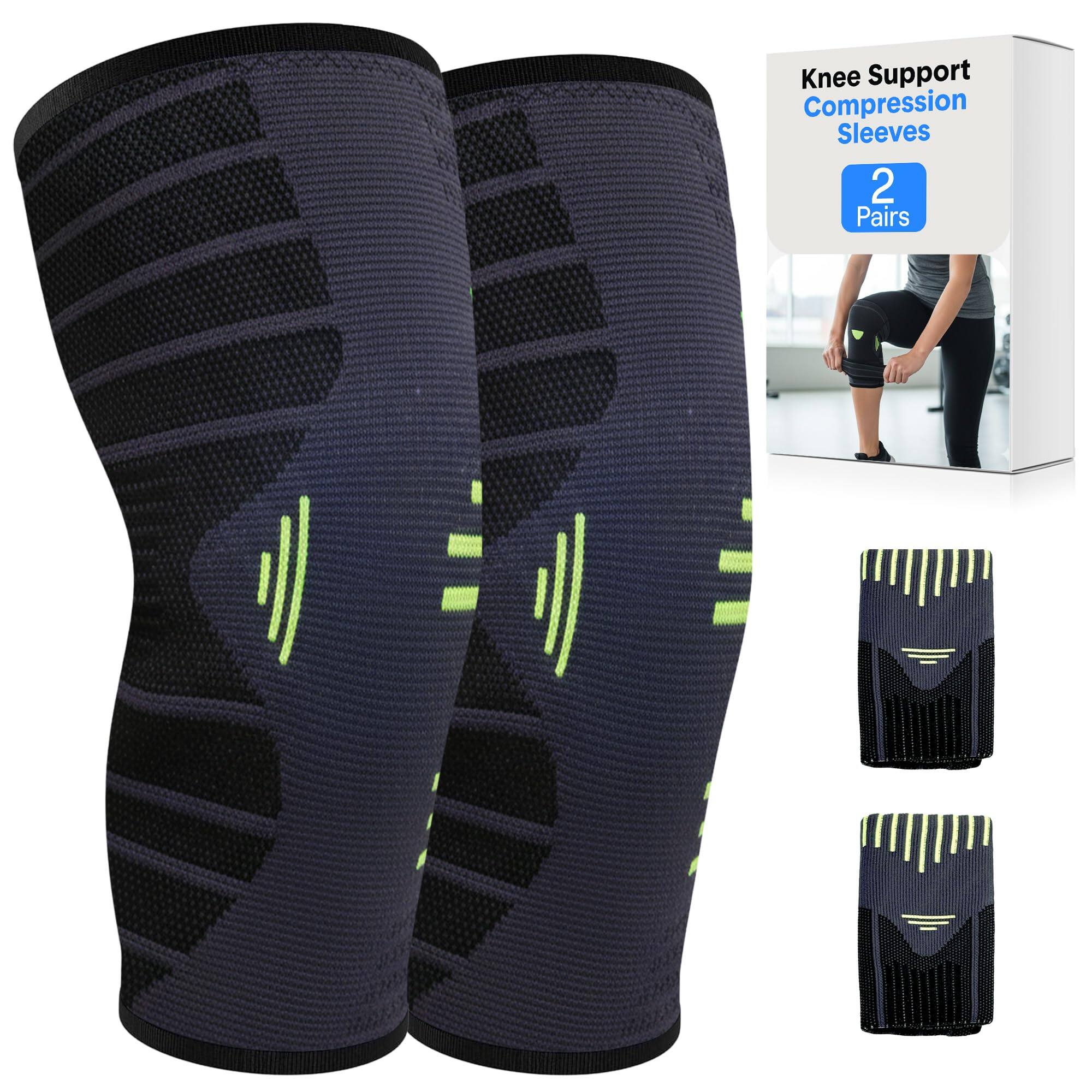 Knee Support Compression Sleeves 2 Pairs