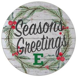 Jardine - Eastern Michigan Eagles 20'' x 20'' Season's Greetings Circle - White