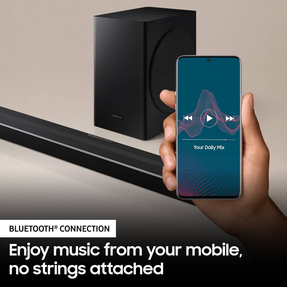 Alt View 24. Samsung - HW-Q900A 7.1.2ch Soundbar with Dolby Atmos - Black.