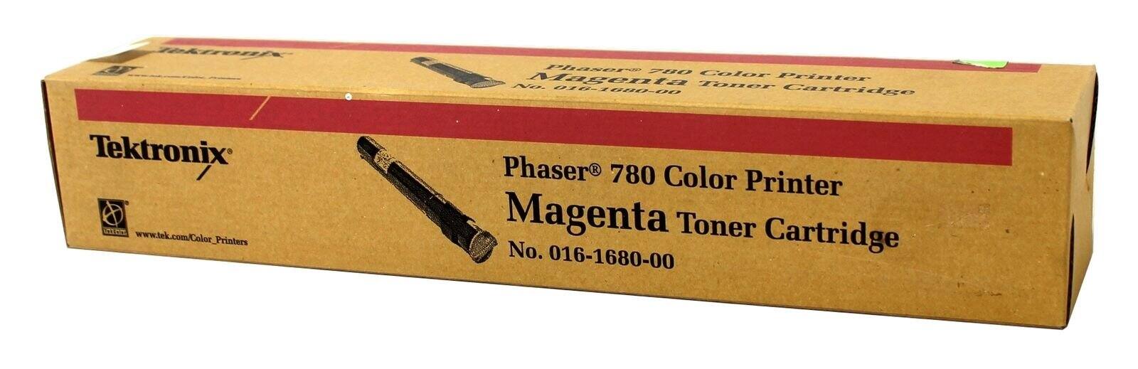Tektronix Phaser 780 Color Printer Magenta Toner Cartridge  
No. 016-1680-00  
www.tek.com/Color_Printers