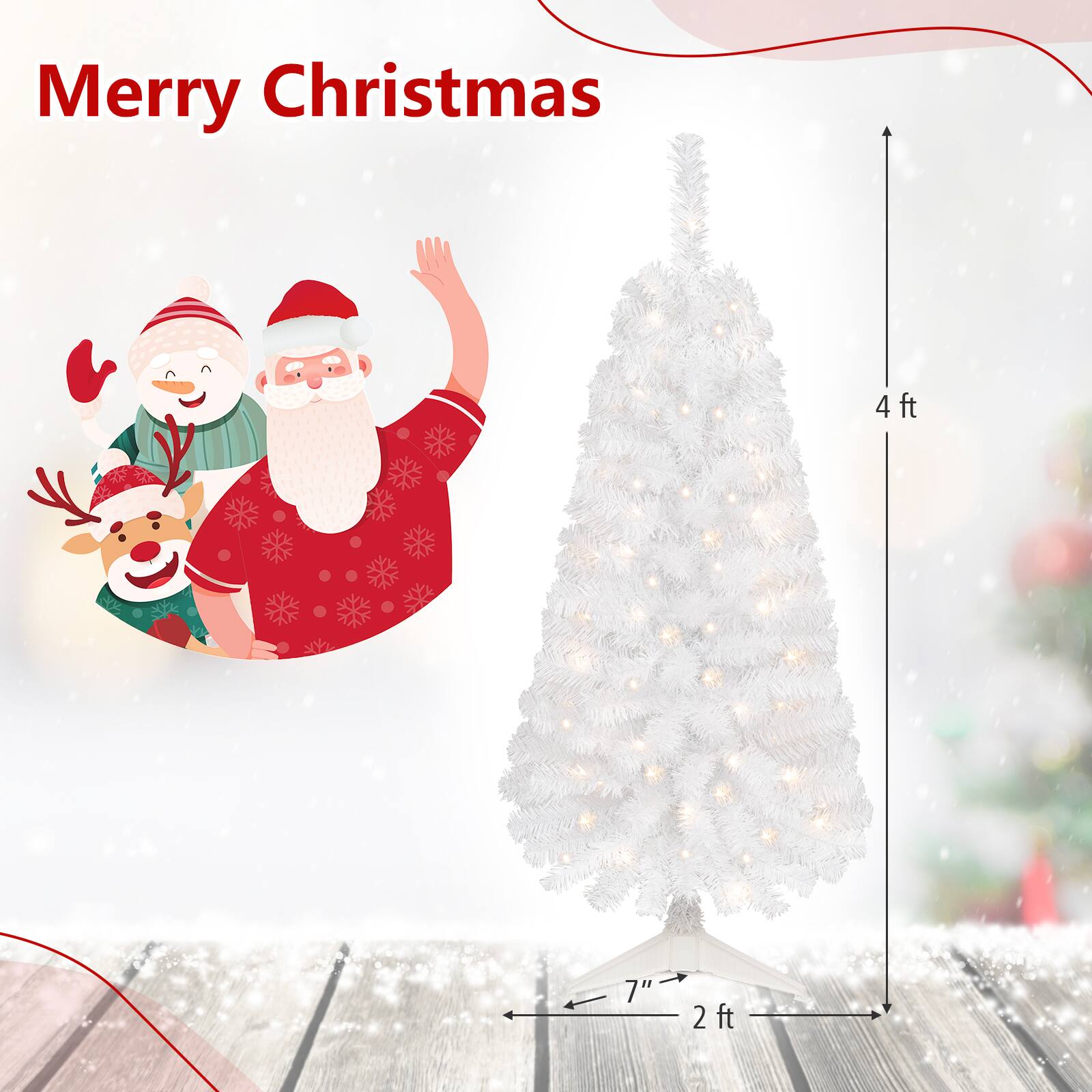 Merry Christmas

4 ft

7"

2 ft