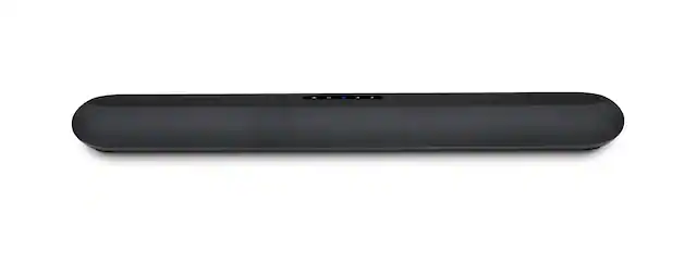 Front. Bluesound - Bluesound PULSE CINEMA MINI Wireless Streaming Soundbar, Black - Black.