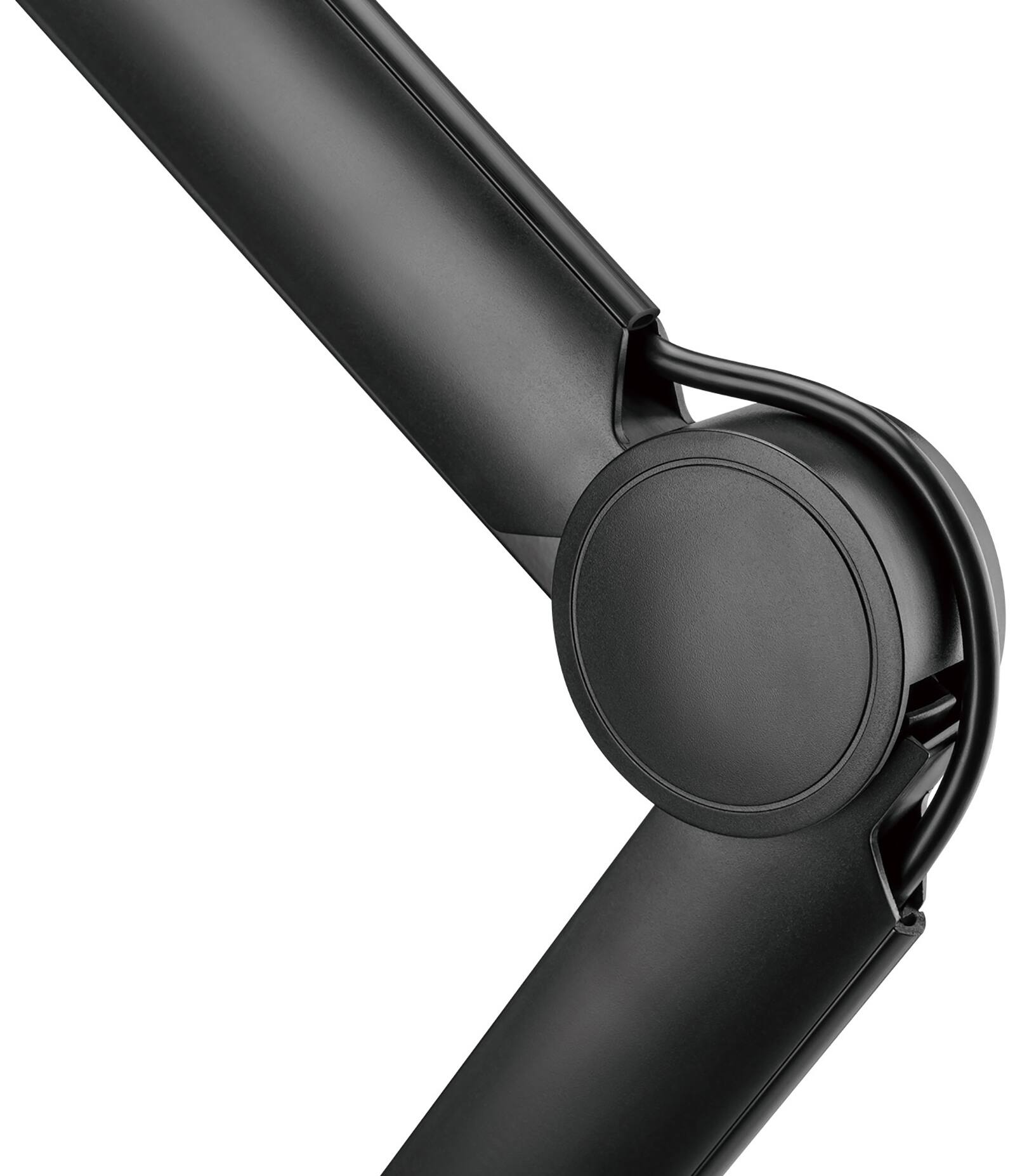 Alt View 17. ACGAM - Boom Arm Microphone Mic Stand with 3/8'' to 5/8'' Screw Adapter for Blue Yeti HyperX QuadCast Shure SM7B and other Mic - Matte Black.