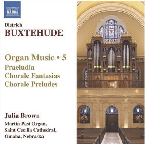 Julia Brown - Organ Music 5  - COMPACT DISCS