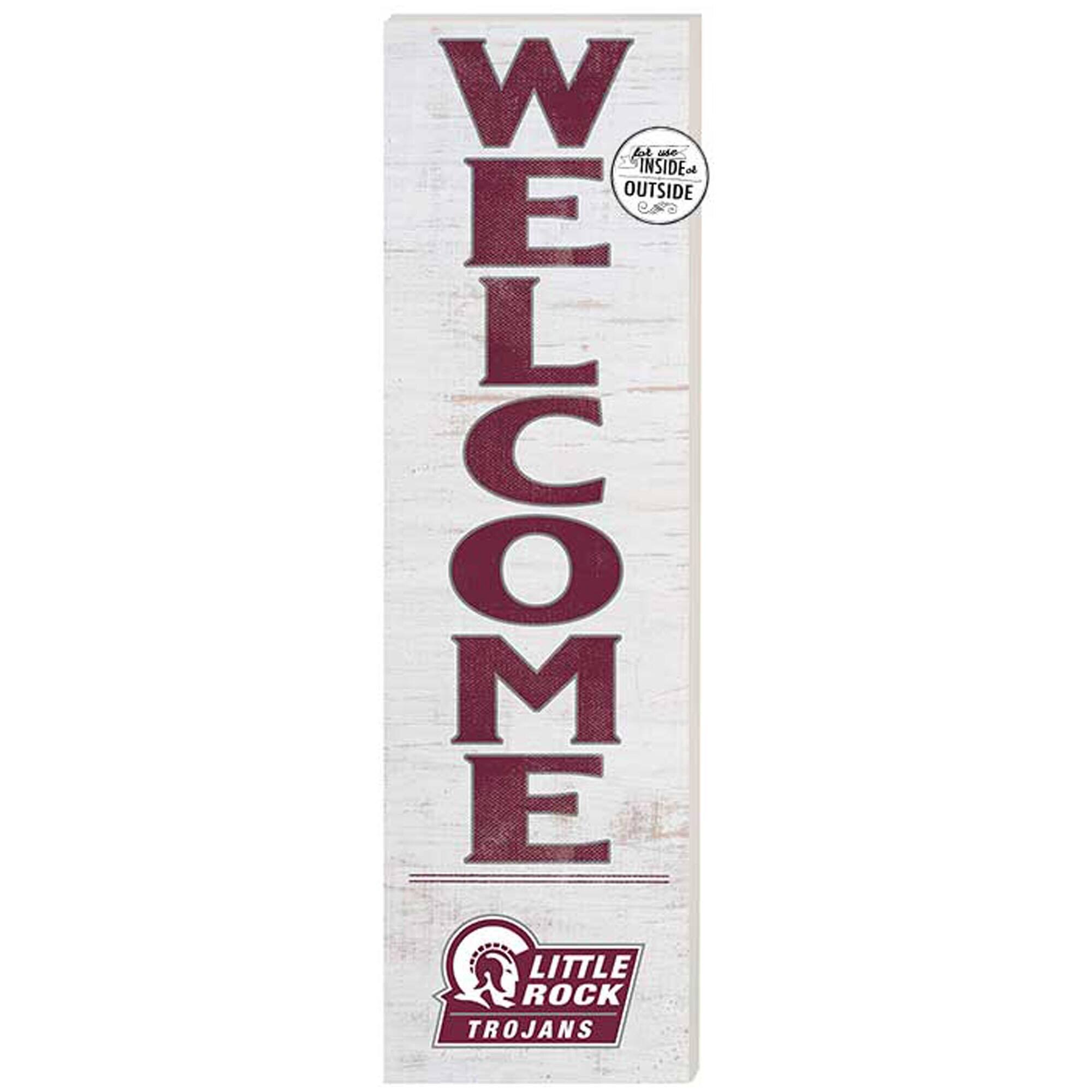 Arkansas Little Rock Trojans 10'' x 35'' Indoor/Outdoor Welcome Sign
