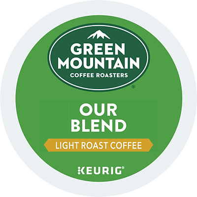 GREEN MOUNTAIN COFFEE ROASTERS  
OUR BLEND  
LIGHT ROAST COFFEE  
KEURIG