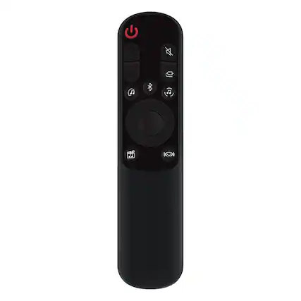 Front. WINFLIKE - New AKB76038002 sub COV36812901 AKB76038004 Replacement Remote Control fit for LG Sound Bar Soundbar - black.
