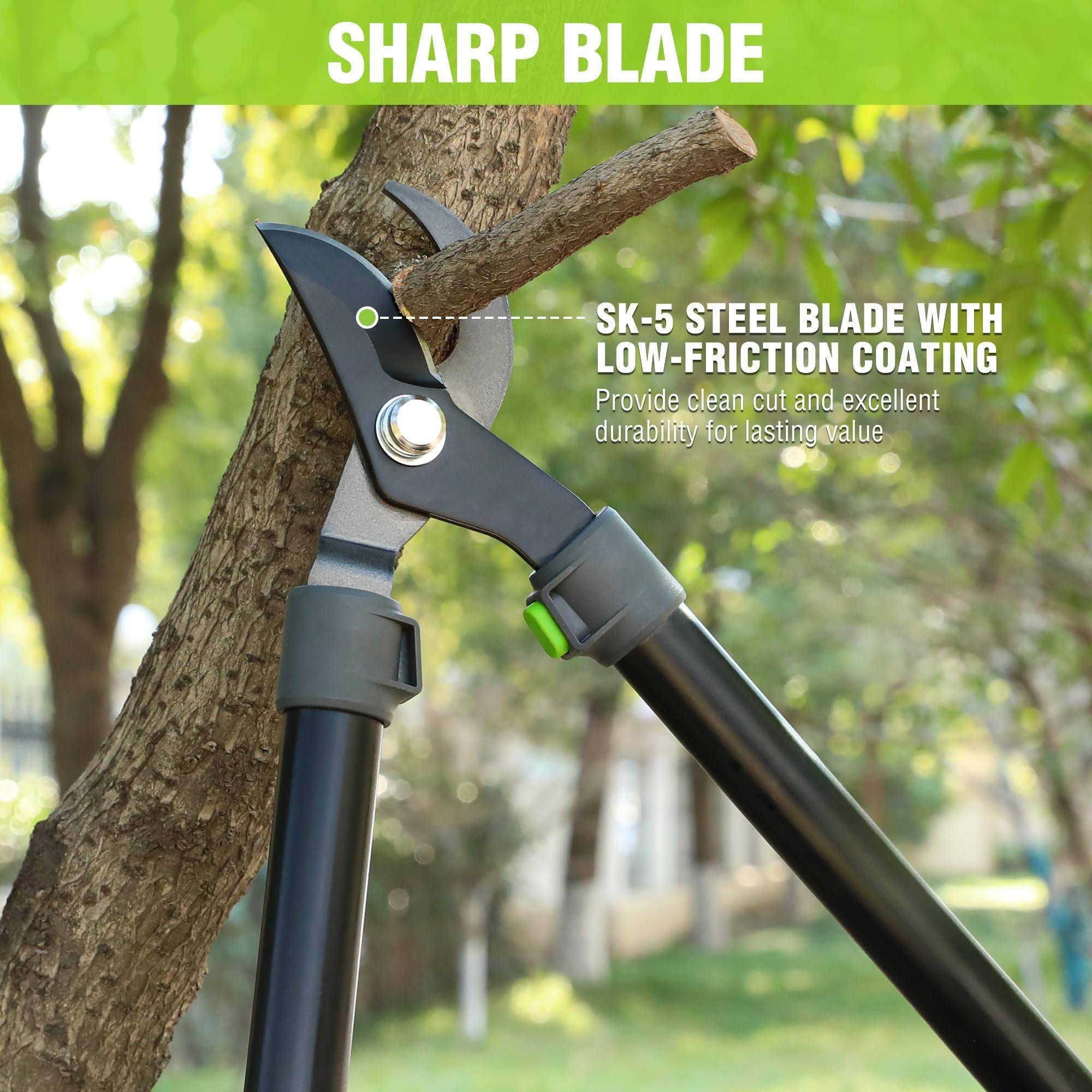 SHARP BLADE

SK-5 STEEL BLADE WITH LOW-FRICTION COATING

Provide clean cut and excellent durability for lasting value