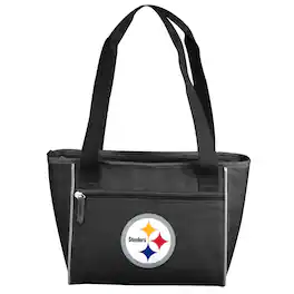 Logo Brands - Pittsburgh Steelers Crosshatch 16-Can Cooler Tote - Multicolor