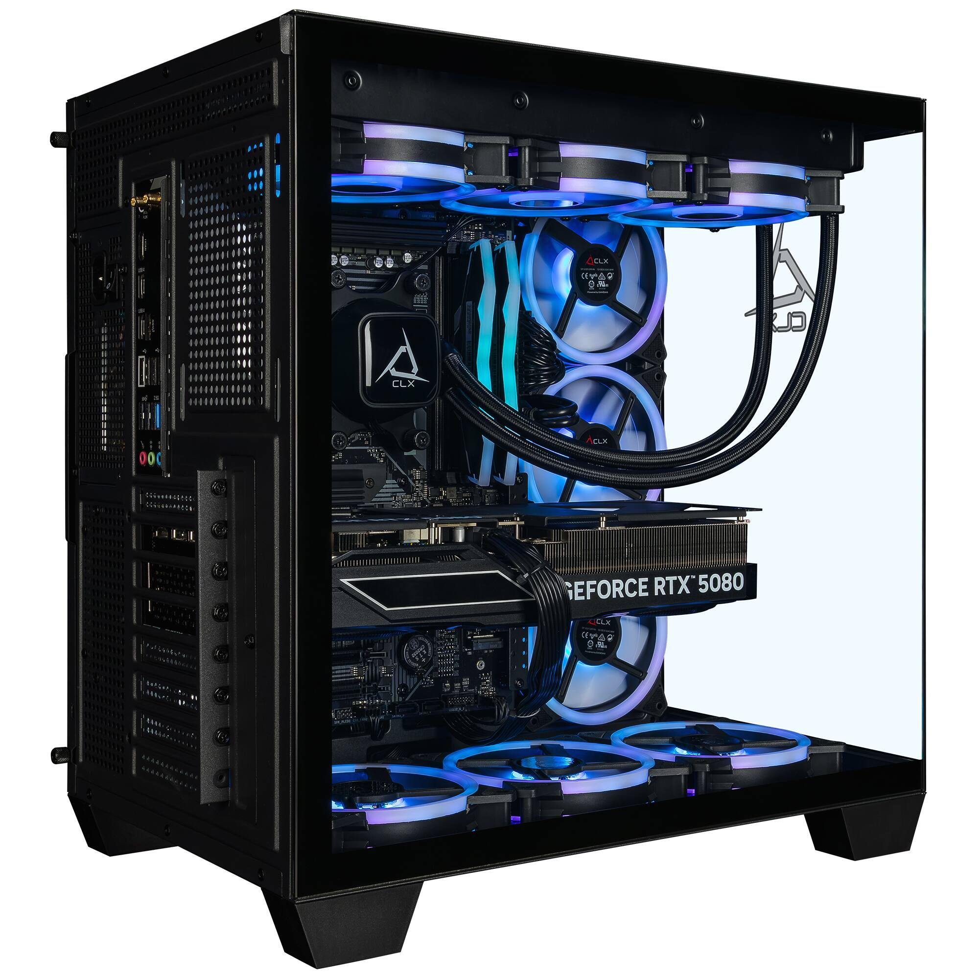 CLX SET Gaming Computer AMD Ryzen 7 9800X3D 32GB DDR5 5600 Memory