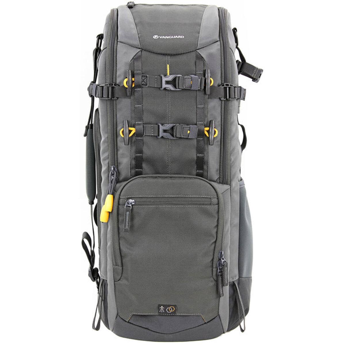 Alt View 5. Vanguard - Vanguard Alta Sky 66 30L Lens Backpack, Dark Gray.