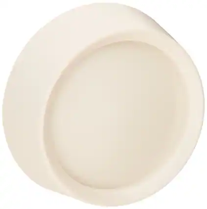 Front. Leviton - Trimatron Rotary Dimmer & Fan Control Replacement Knob 26115-T - Light Almond.