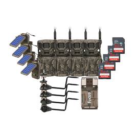 Stealth Cam - Revolver Pro 2.0 360-Degree 40MP Brown Trail Cam Bundle