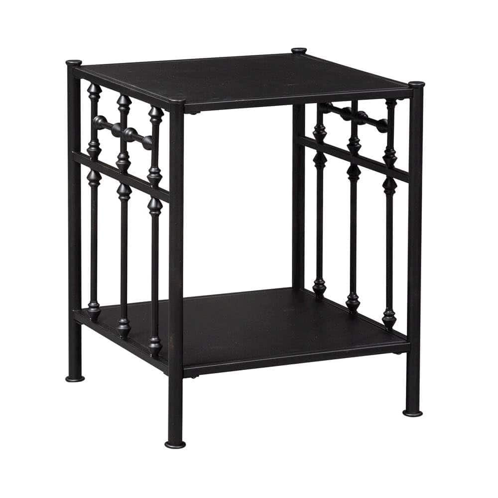 Starlight Canyon Home - Metal Nightstand – Stylish Metal Side Table for Bedroom or Living Room - Black price history on PriceWatchPro