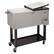 Alt View 16. Cuisinart - 80 Qt. Outdoor Cooler Cart - Silver.