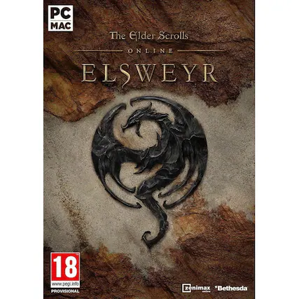 PC MAC
The Elder Scrolls ONLINE
ELSWEYR
18
www.pegi.info
PROVISIONAL
Zenimax "Bethesda" - M (Mature 17+)