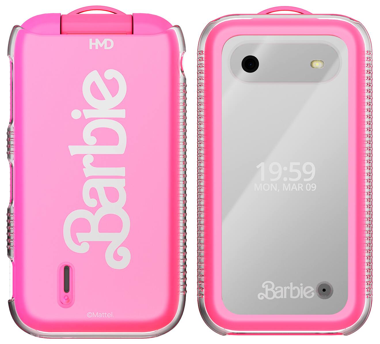 HMD Barbie! Mattel. 19:59 MON, MAR 09 Barbie