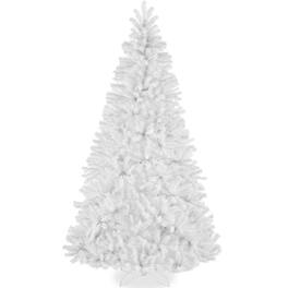 Best Choice Products - Artificial Christmas Tree, 7.5ft Premium Unlit Spruce Design, Dense Branches - White Spruce