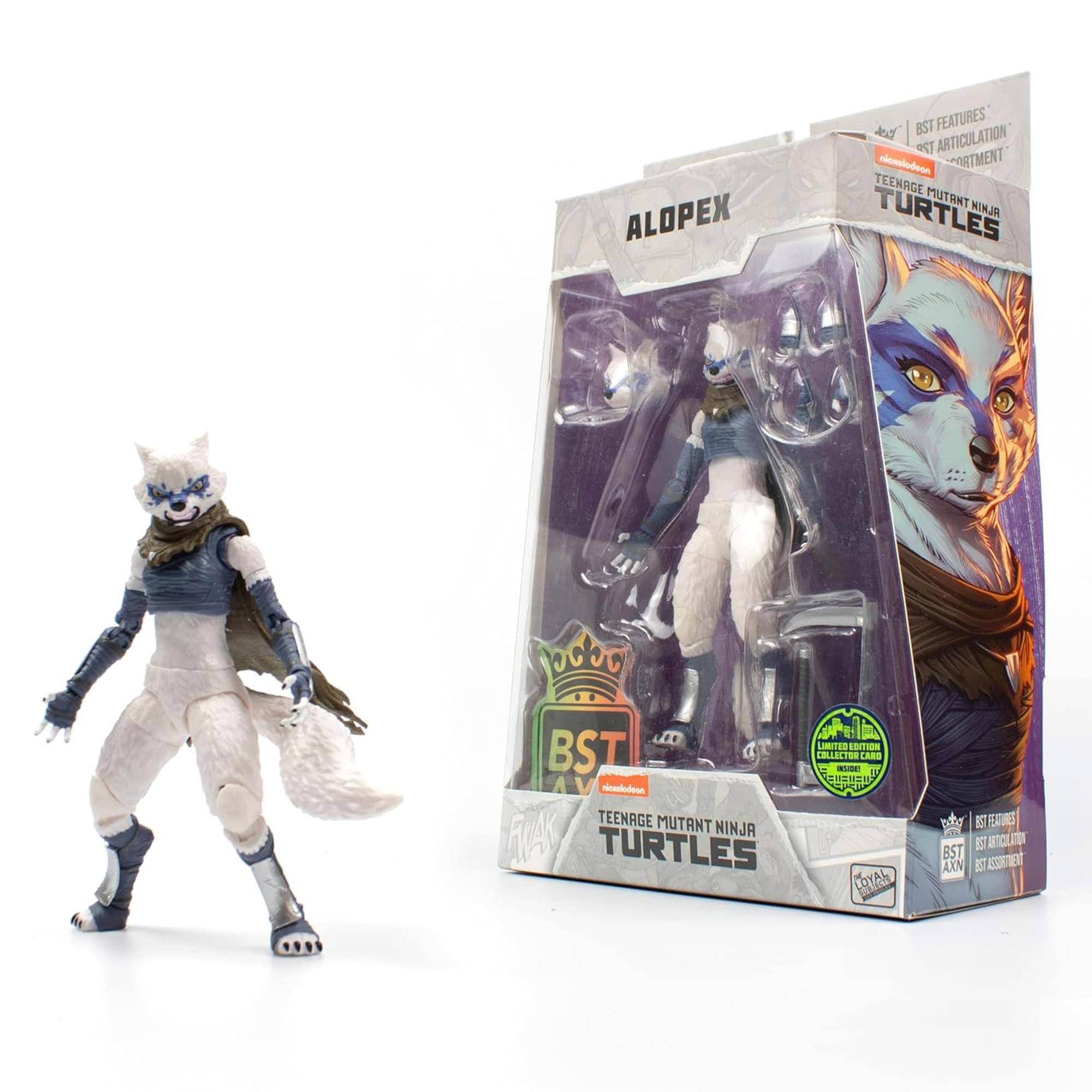 ALOPEX  
BEST FEATURES  
BEST ARTICULATION  
BEST ASSORTMENT  

TEENAGE MUTANT NINJA TURTLES  

LIMITED EDITION COLLECTOR CARD  

BEST FEATURES  
BEST ARTICULATION  
BEST ASSORTMENT  

TEENAGE MUTANT NINJA TURTLES  

BEST ARTICULATION  
BEST ASSORTMENT  

Caao IV  
normal dose  
TEENAGE MUTANT NINJA TURTLES  
COLLECTOR  
- Caao IV  
normal dose  
TEENAGE MUTANT NINJA TURTLES  
COLLECTOR