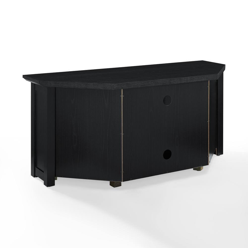 Alt View 4. Crosley Furniture - Camden Corner Fireplace Tv Stand For 50+ Inch Tv - Black.